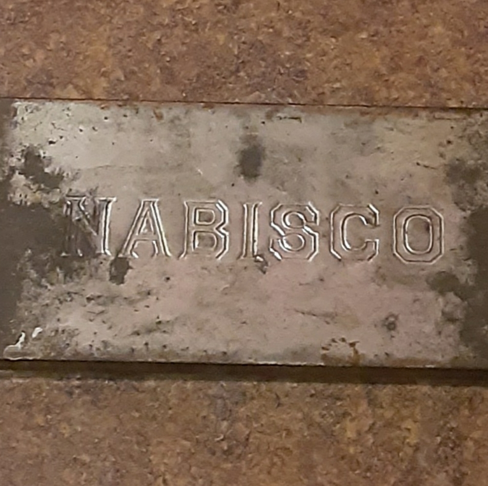 Antique Nabisco Metal Storage Tin